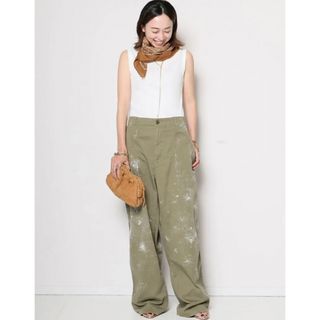 DEUXIEME CLASSE - MUSE HERILL COTTON WORK パンツ 36の通販 by ...