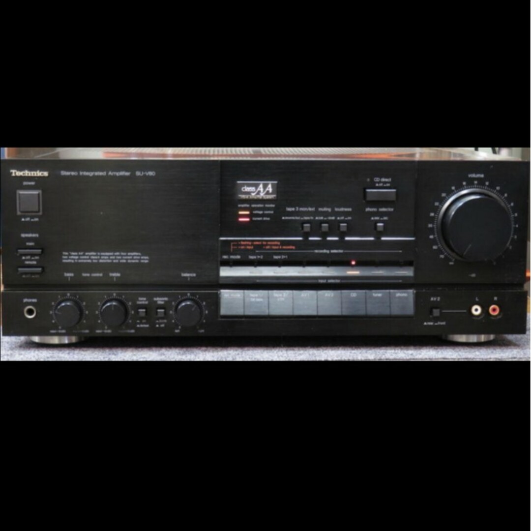 Technics SU-V80プリメインアンプ Technics SU-V80プリメインアンプ