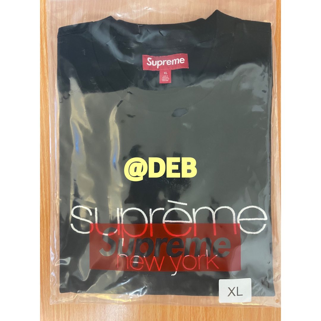 Supreme - Supreme Classic Logo S/S Top Black XLサイズの通販 by ...