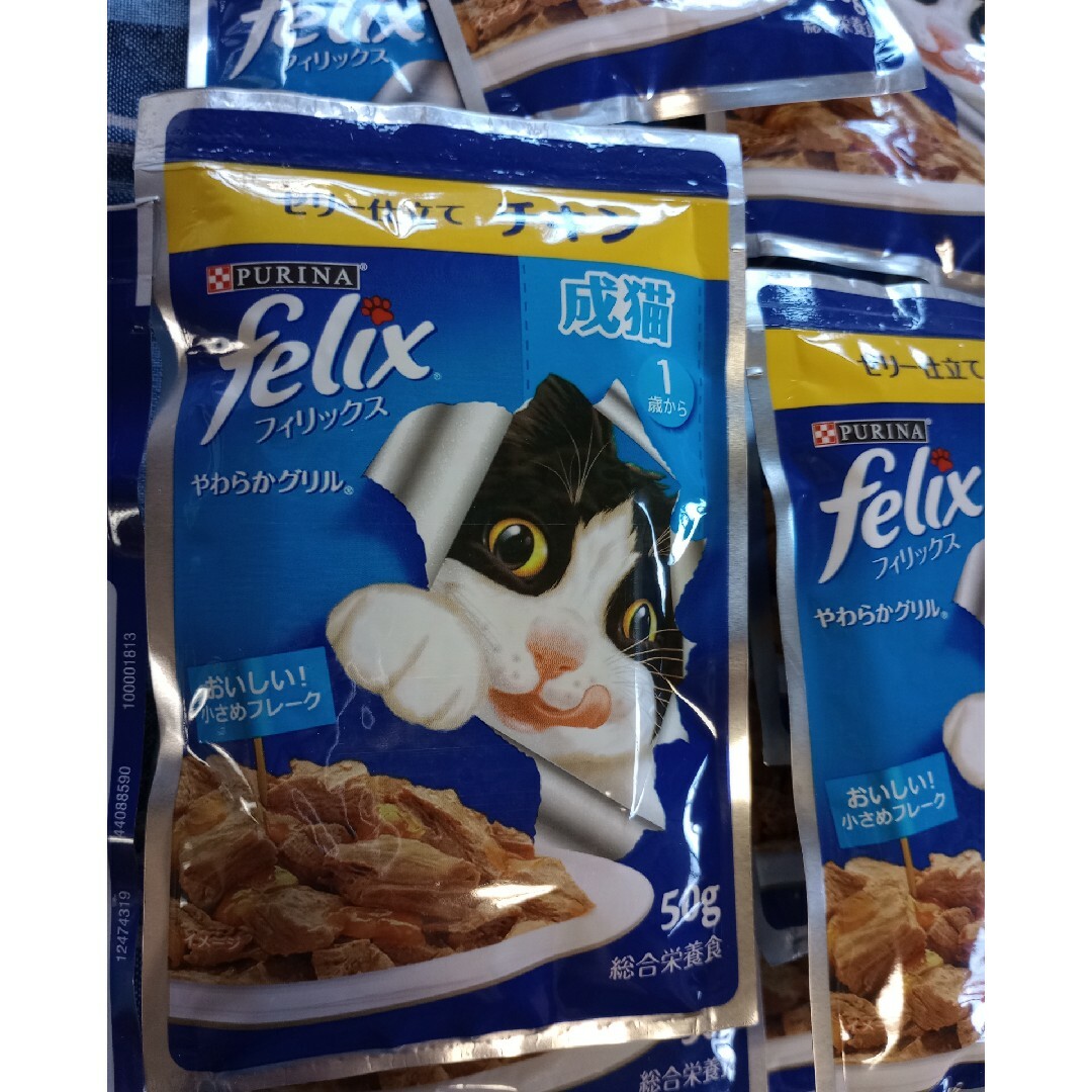 Nestle(ネスレ)の猫ウエットフードPURINA  felix 成猫　チキン　50グラム✕11個 その他のペット用品(猫)の商品写真