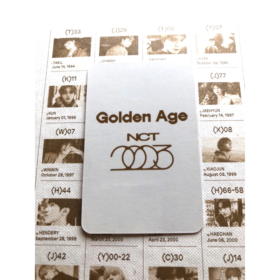 NCT NATION 会場限定 golden age トレカ 20種 コンプ