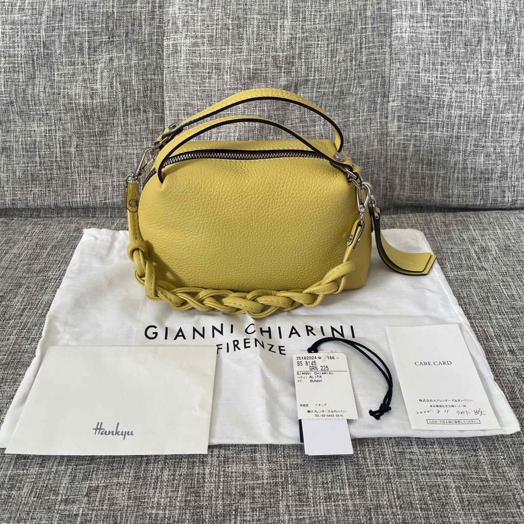 GIANNI CHIARINI - ジャンニキャリーニ アリファ S Sunny 黄色の通販 by rui's shop｜ジャンニキャリーニならラクマ