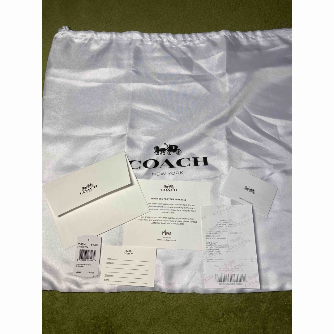 【新品・値段交渉可】COACH リュック F58314