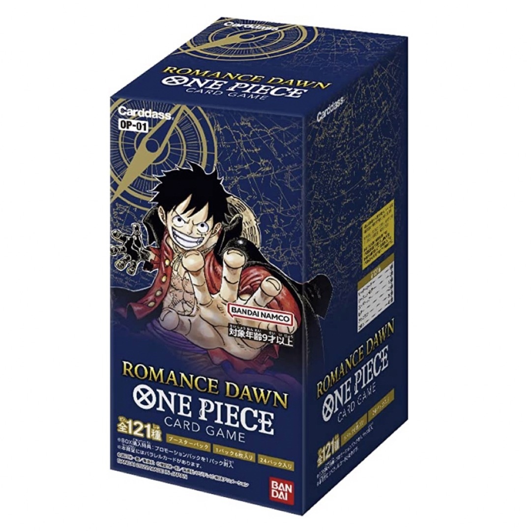 バンダイ  ONE PIECEカードゲームROMANCE DAWN【OP-01】Box/デッキ/パック