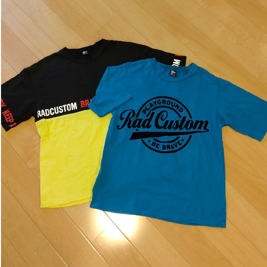 ラッドカスタム　RADCUSTOM　半袖Tシャツ　160 　2枚組 | フリマアプリ ラクマ