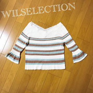 ウィルセレクション(WILLSELECTION)のWILLSELECTION♡ニットトップス(ニット/セーター)