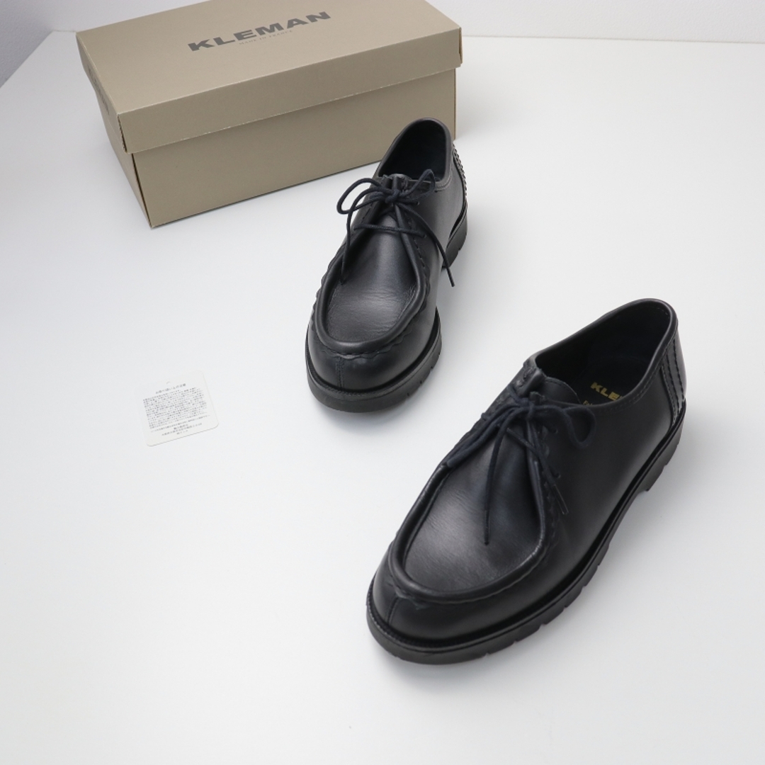 クレマン KLEMAN 美品 PADROR パドラー チロリアンシューズ 36/ブラック 靴【2400013503860】