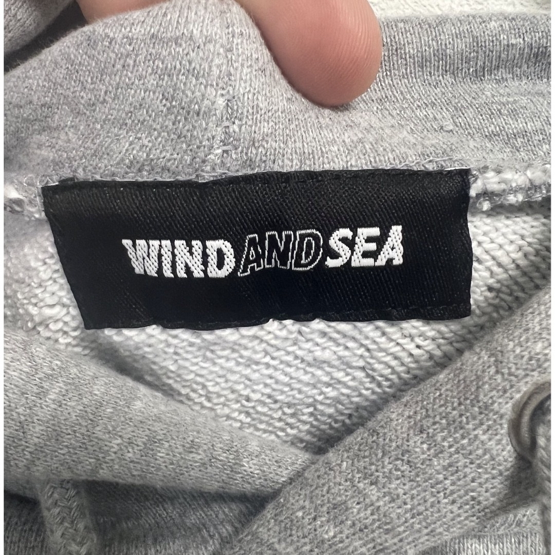 WIND AND SEA ウィンダンシー パーカー L グレー