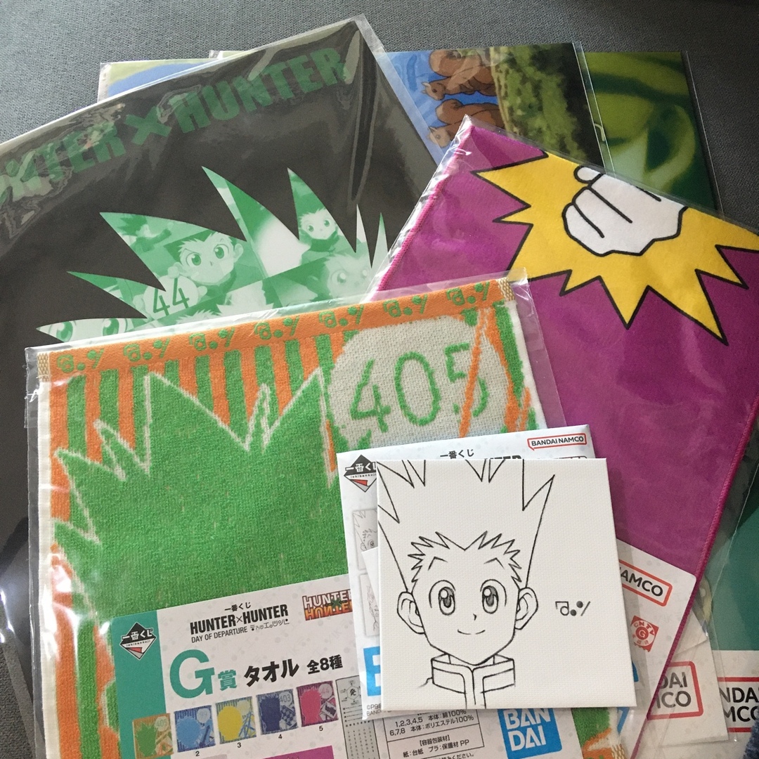 HUNTER×HUNTER 一番くじ　ゴン エンタメ/ホビーのおもちゃ/ぬいぐるみ(キャラクターグッズ)の商品写真