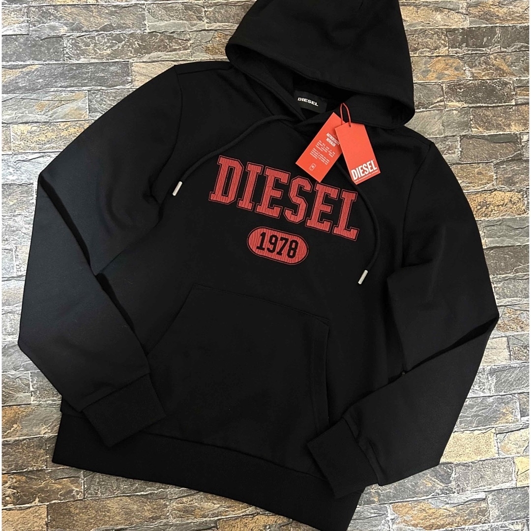 M/新品 DIESEL ディーゼル トレーナー スウェット GIRKN80 白