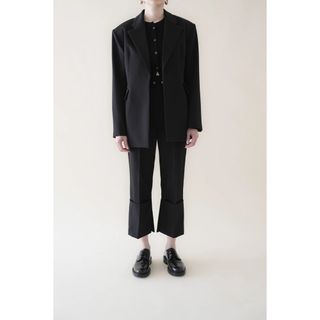 iirot Buttonless Jacket black 36(ミリタリージャケット)