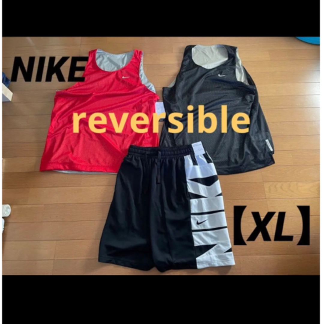 ショートパンツNIKE reversible Tanktop/SHORT SETUP【XL】