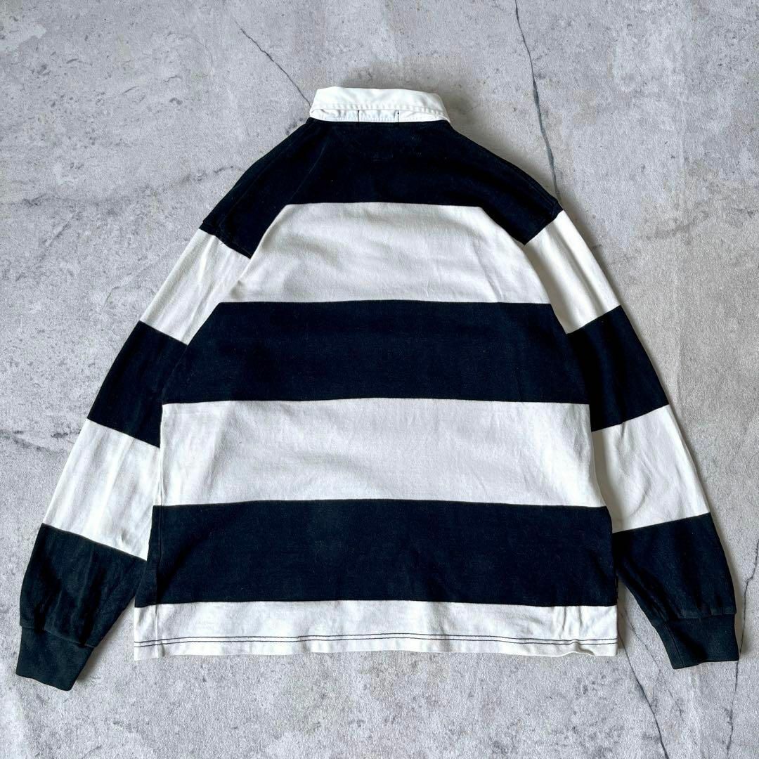 Ralph Lauren - 【レア】90s ポロスポーツ しっかり生地 刺繍 ボーダー