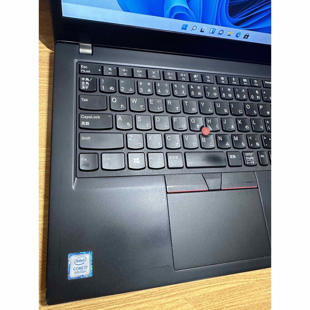 Thinkpad Corei7 SSD256 Officeあり　サクサク動く　④