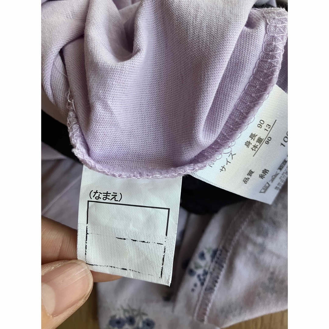 Branshes(ブランシェス)の中古 女の子 ベビー ロンT 長袖 セット ブランシェス 他 90センチ キッズ/ベビー/マタニティのキッズ服女の子用(90cm~)(Tシャツ/カットソー)の商品写真