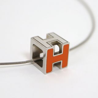 エルメス(Hermes)のエルメス カージュド･Hペンダント･ネックレス シルバー /kt07683tm(ネックレス)