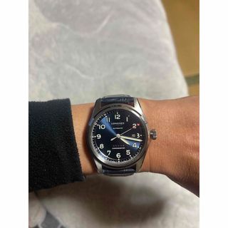 ロンジン(LONGINES)のロンジン　スピリット　42mm ネイビー文字盤(腕時計(アナログ))