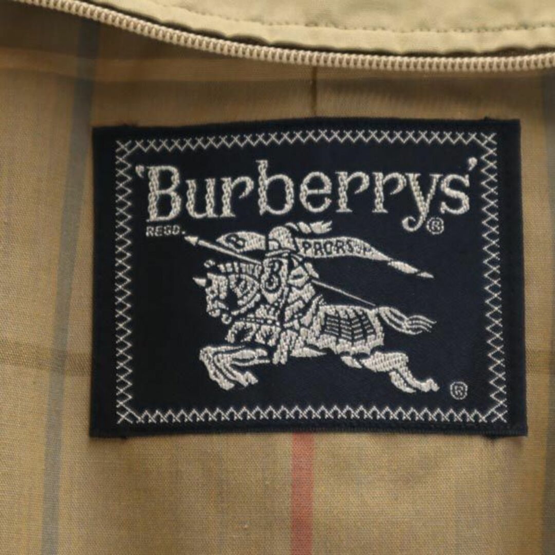 BURBERRY(バーバリー)のバーバリーズ 90s オールド ステンカラー コート カーキ系 Burberrys ロングコート メンズ 【中古】  【230910】 メンズのジャケット/アウター(ダッフルコート)の商品写真