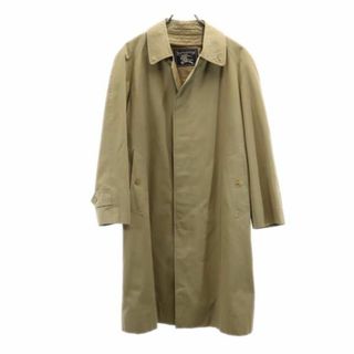 バーバリー(BURBERRY)のバーバリーズ 90s オールド ステンカラー コート カーキ系 Burberrys ロングコート メンズ 【中古】  【230910】(ダッフルコート)