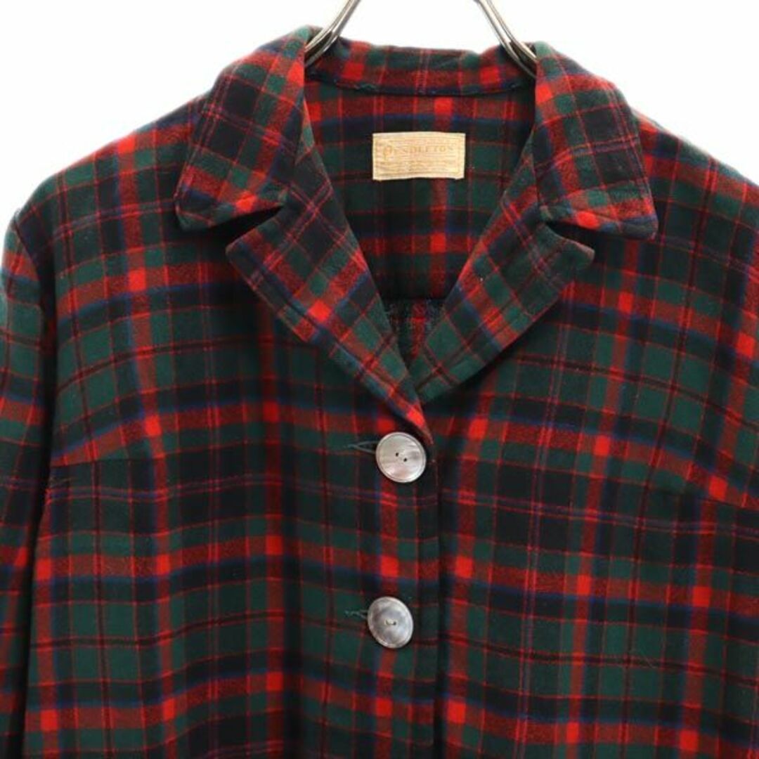 40s ビンテージ pendleton ウールベスト チェック