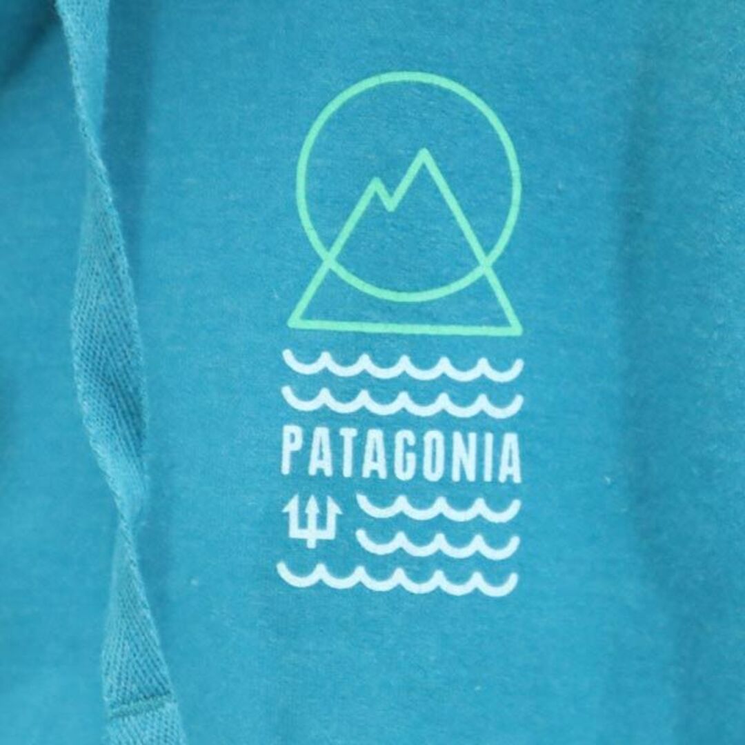 patagonia パタゴニア ジップパーカー フーディ ブルー M アウトドア