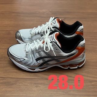 アシックス(asics)のゲルカヤノ14 "PIQUANT ORANGE" 28.0センチ(スニーカー)