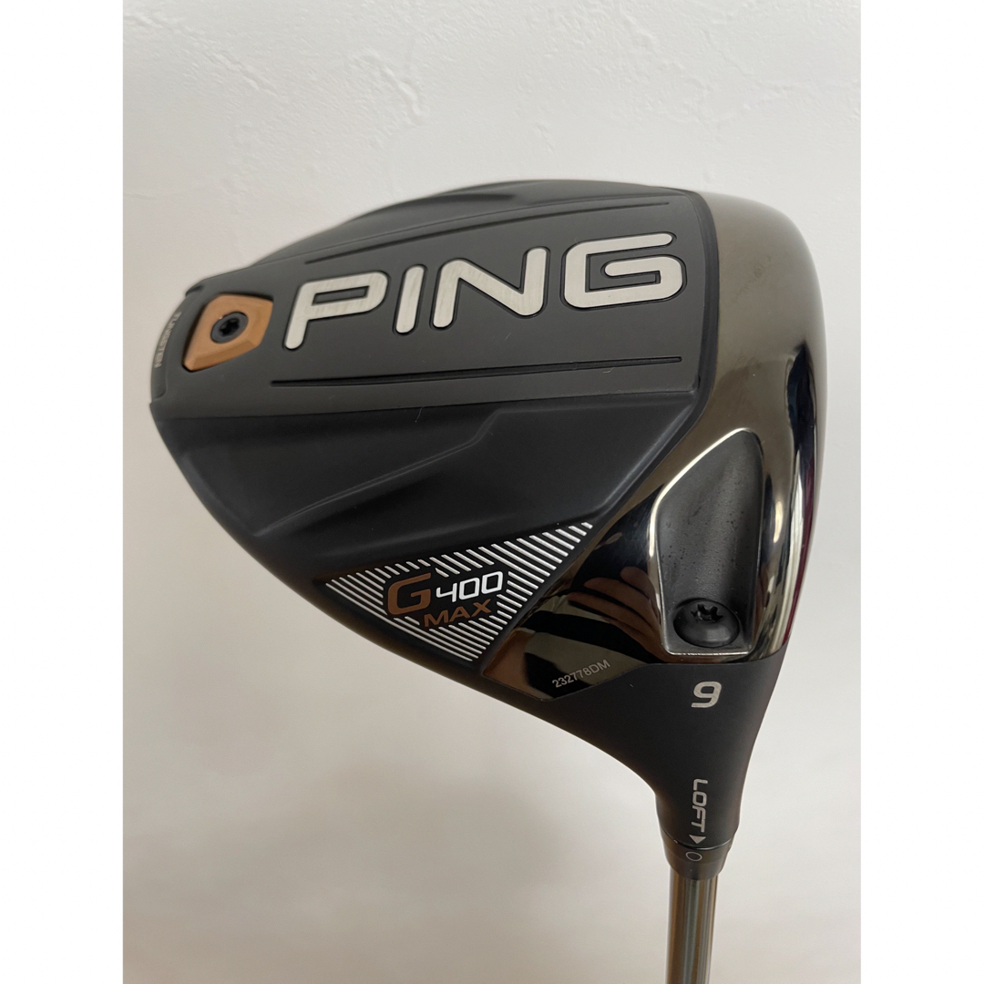 PING - PING G400 MAX ドライバー もう一本シャフト付の+spbgp44.ru