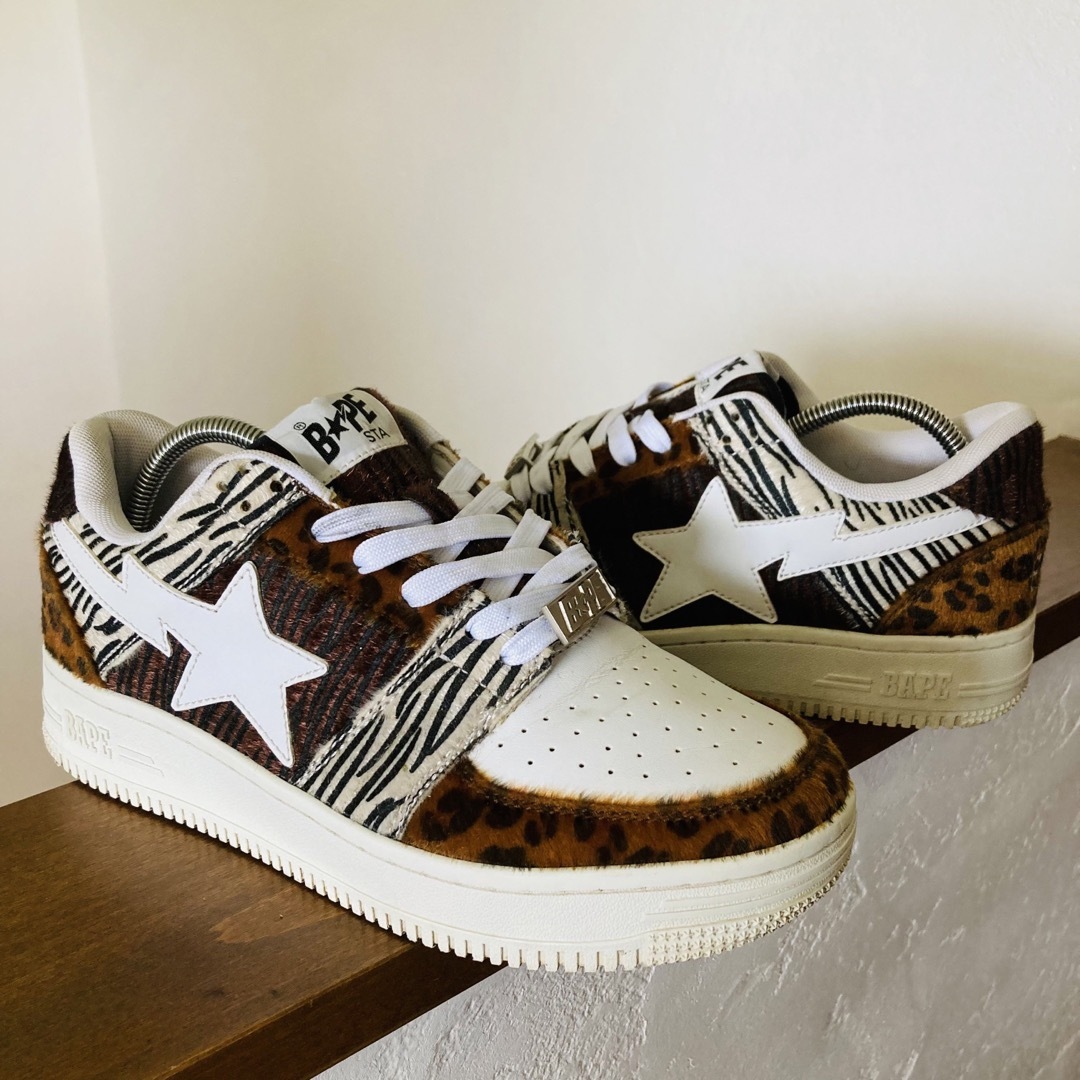 激レア　A BATHING APE ANIMAL MIX BAPESTA LOW | フリマアプリ ラクマ