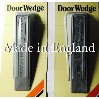 【MADE IN ENGLAND】ドアストッパー　Door Wedge(ドアロック)