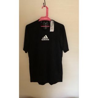 アディダス(adidas)の新品　adidas アディダス Tシャツ　ブラック(Tシャツ/カットソー(半袖/袖なし))