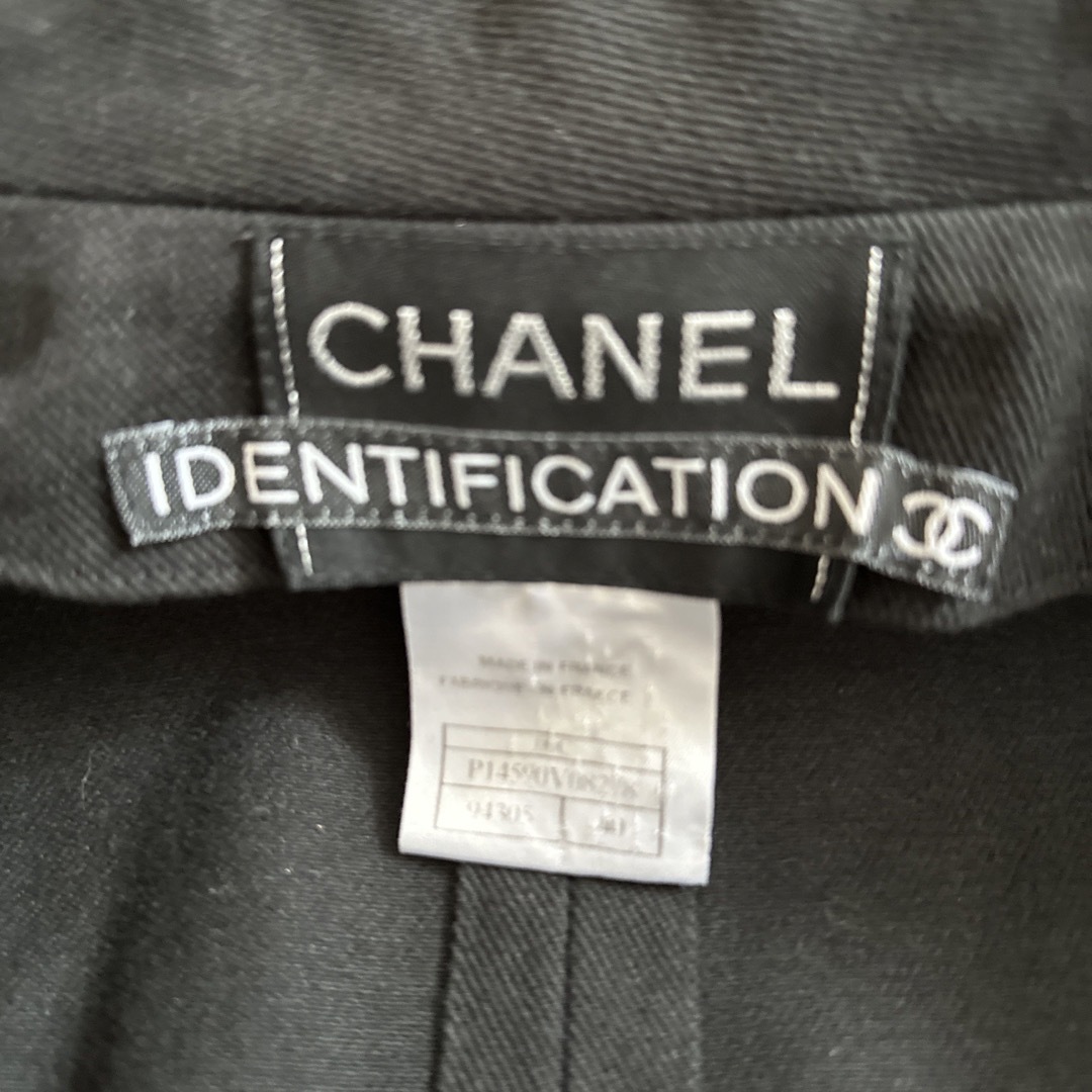 CHANEL(シャネル)のCHANEL シャネル　デニムジャケット　40サイズ レディースのジャケット/アウター(Gジャン/デニムジャケット)の商品写真