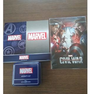 マーベル(MARVEL)のディズニーアンバサダーホテル　MARVEL　アメニティ　おまけ付き(キャラクターグッズ)