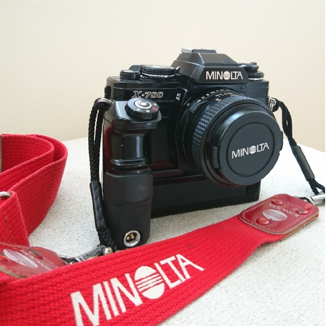 【C2937】MINOLTA X-700 + レンズセット + モータードライブ