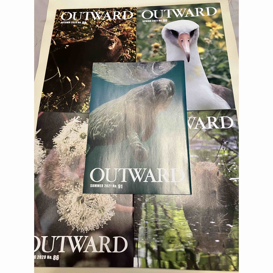 モンベル　OUTWARD ５冊 その他のその他(その他)の商品写真