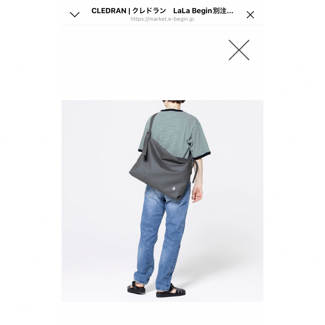 CLEDRAN(クレドラン)の【CLEDRANクレドラン】撥水ショルダー レディースのバッグ(ショルダーバッグ)の商品写真