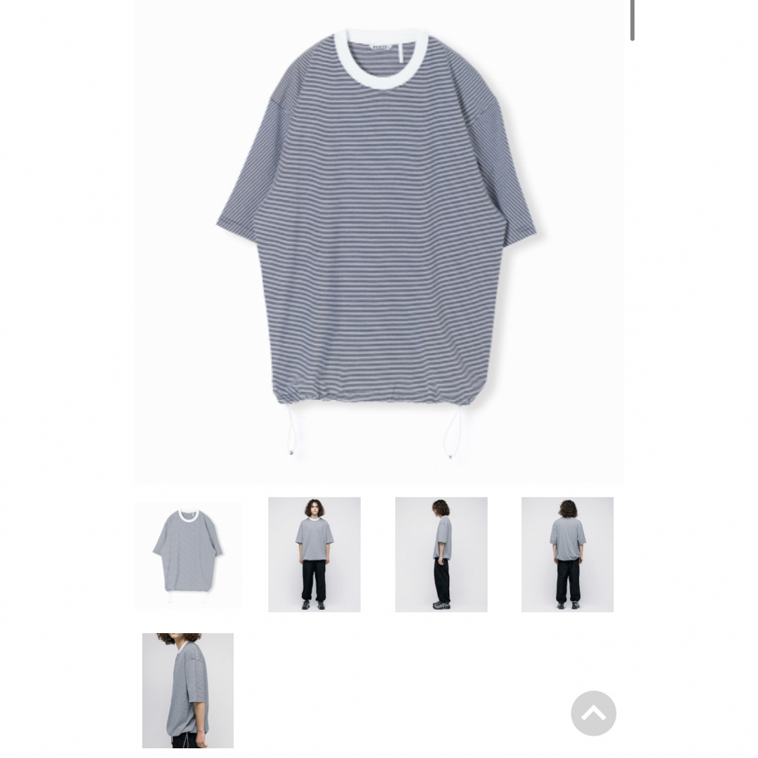 Tシャツ/カットソー(半袖/袖なし)値下げ中　SUMARI HEMCODE BORDER T-SHIRT サイズ2