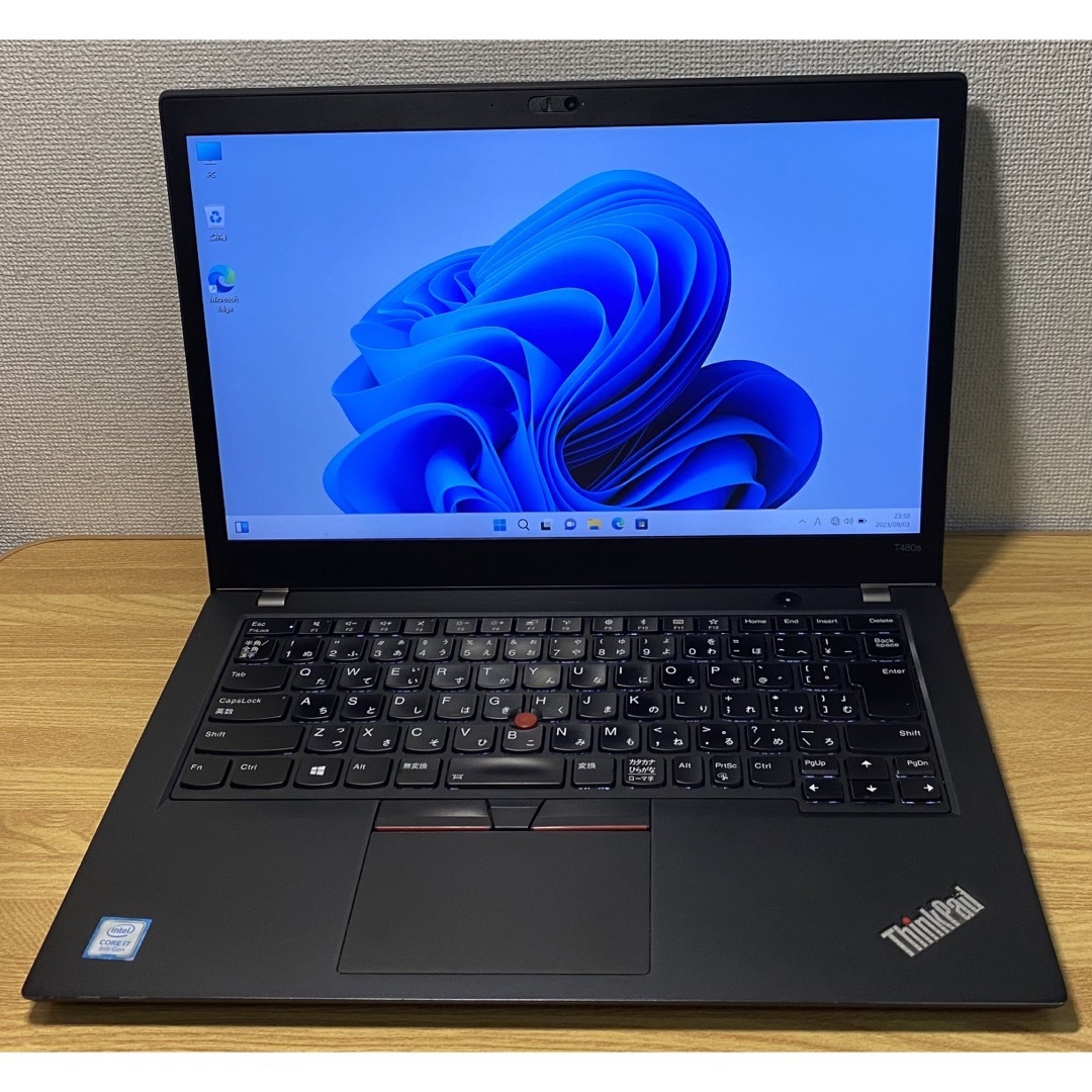 Thinkpad Corei7 SSD256 Officeあり　サクサク動く　⑧