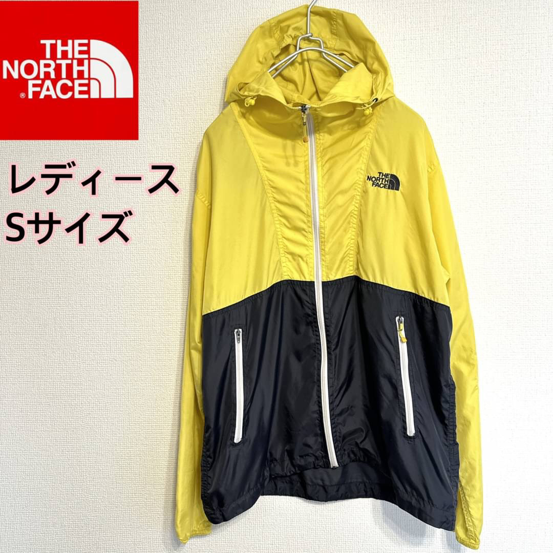 【ノースフェイス】NORTH FACE ジャンパー　イエロー　S