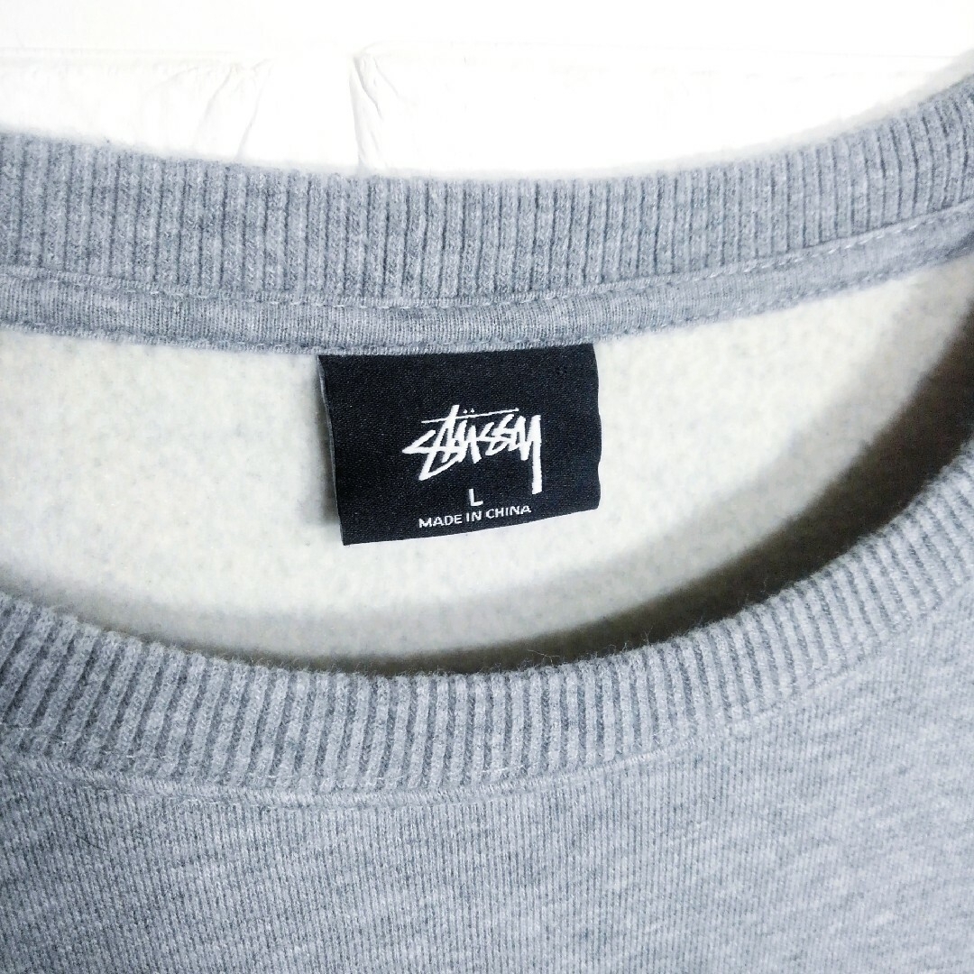 《STUSSY(ステューシー)》裏起毛　サークルロゴ　ビッグシルエットスウェット