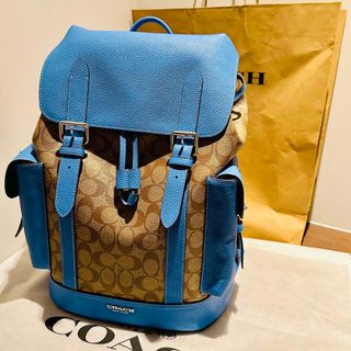 COACH - COACH コーチ リュック ハドソン メンズ バックパック レザー