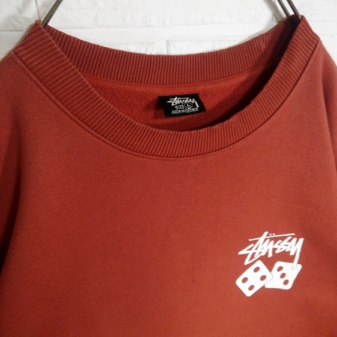 海外限定 ステューシー Stussy トレーナー グレー XL 裏起毛