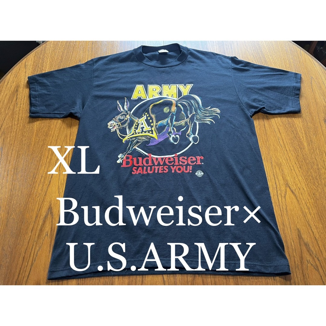 貴重！Budweiser × U.S.ARMY Tシャツ　Marlboro