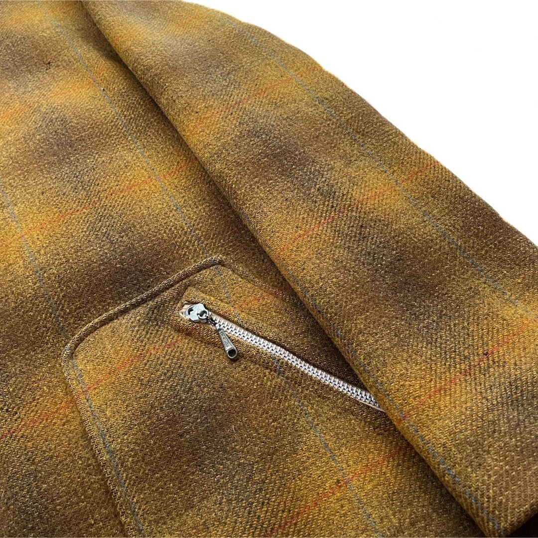 PENDLETON(ペンドルトン)の50s Pendleton Wool Ombre Check Blouson メンズのジャケット/アウター(ブルゾン)の商品写真