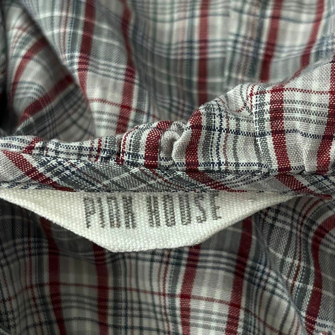 PINKHOUSE ピンクハウス チェック シャツ パーカー フリル
