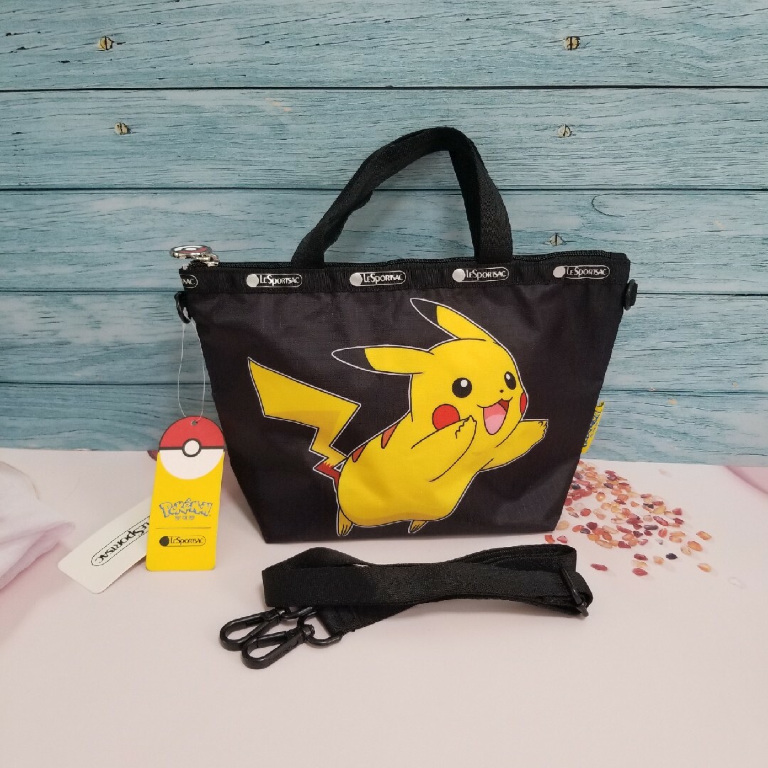 LeSportsac - 【新品】ポケモン ピカチュウ レスポ ショルダーバッの