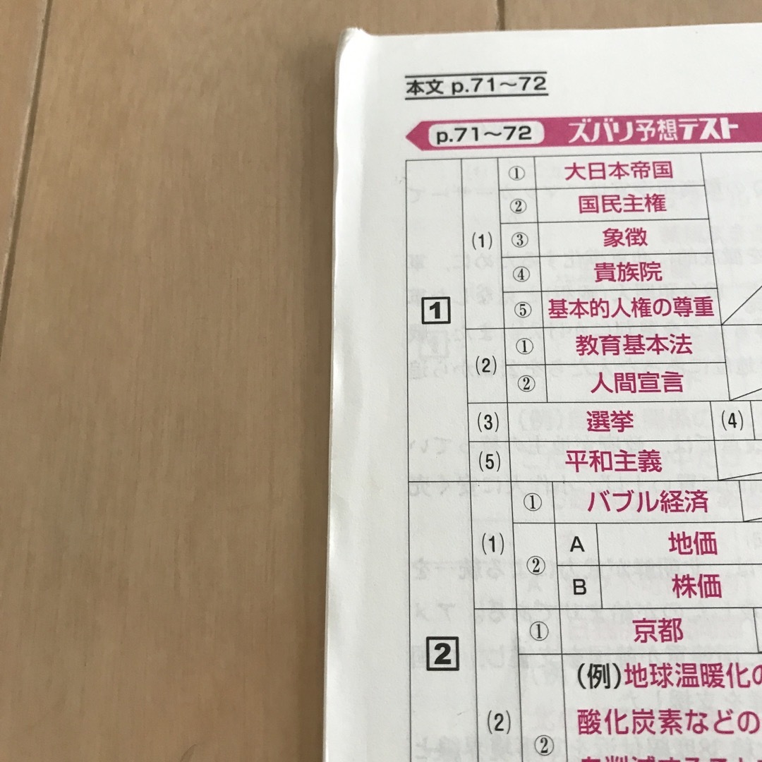 中間・期末テストズバリよくでる東京書籍版新編新しい社会歴史 社会歴史 エンタメ/ホビーの本(語学/参考書)の商品写真