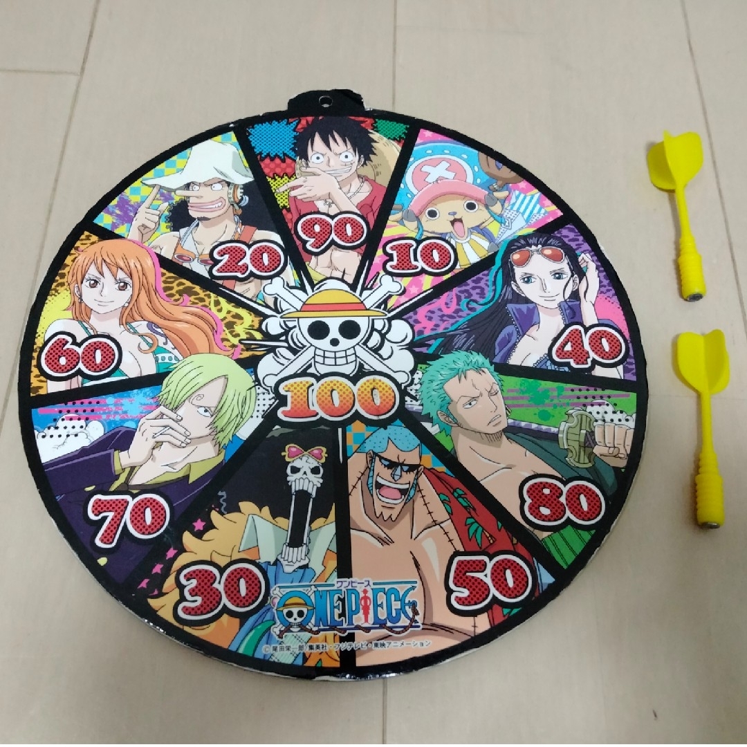 ONE PIECE(ワンピース)のワンピース　ダーツ　マグネット　ONE PIECE エンタメ/ホビーのアニメグッズ(その他)の商品写真