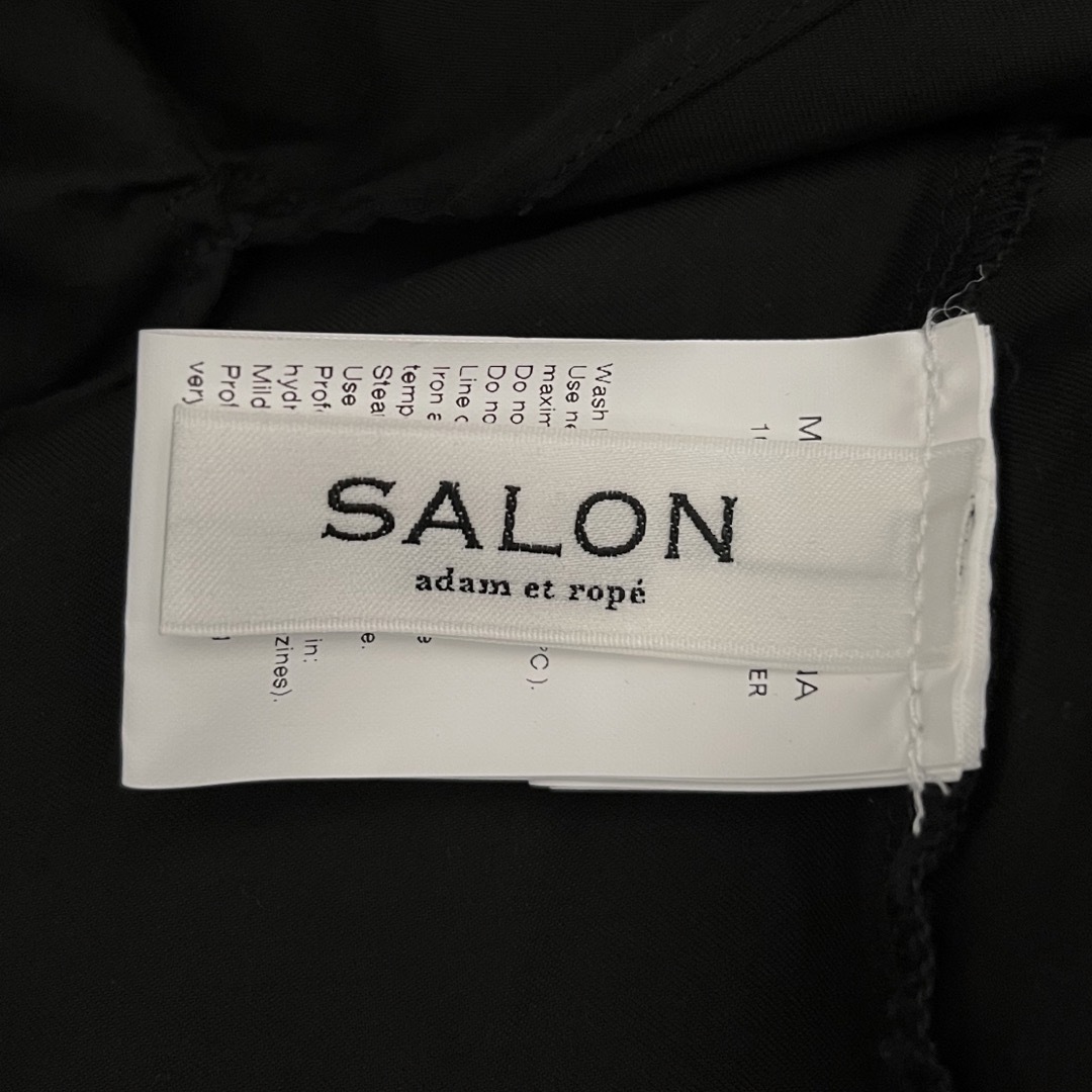 SALON adam et rope'(サロンアダムエロぺ)の【新品未使用タグ付】SALON adametrope スタンドカラーシャツ レディースのトップス(シャツ/ブラウス(長袖/七分))の商品写真