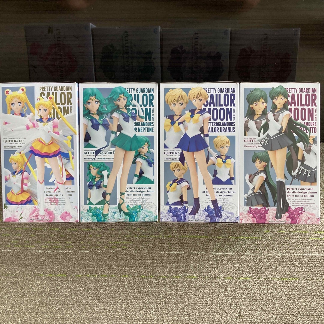 セーラームーン glitter&glamours フィギュア Qposおまけ付き
