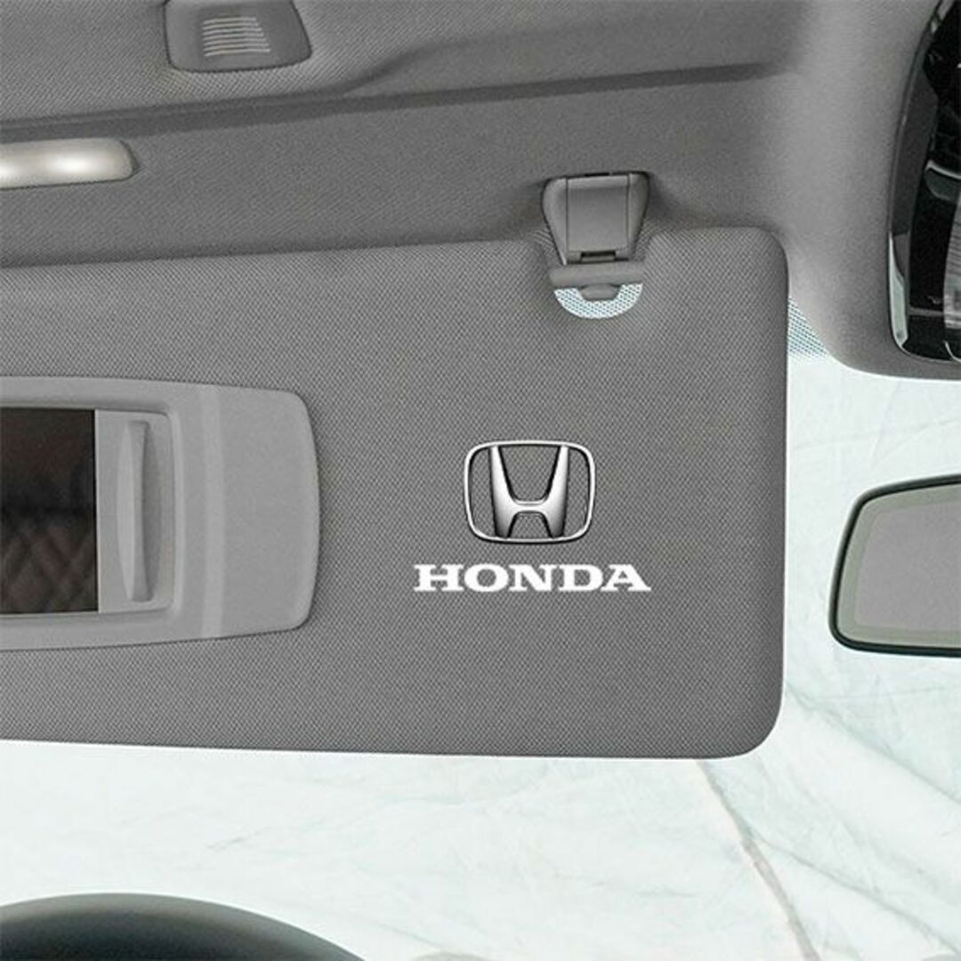 ホンダ(ホンダ)のHONDA 　ホンダ　 ステッカー　２個セット 自動車/バイクの自動車(車内アクセサリ)の商品写真